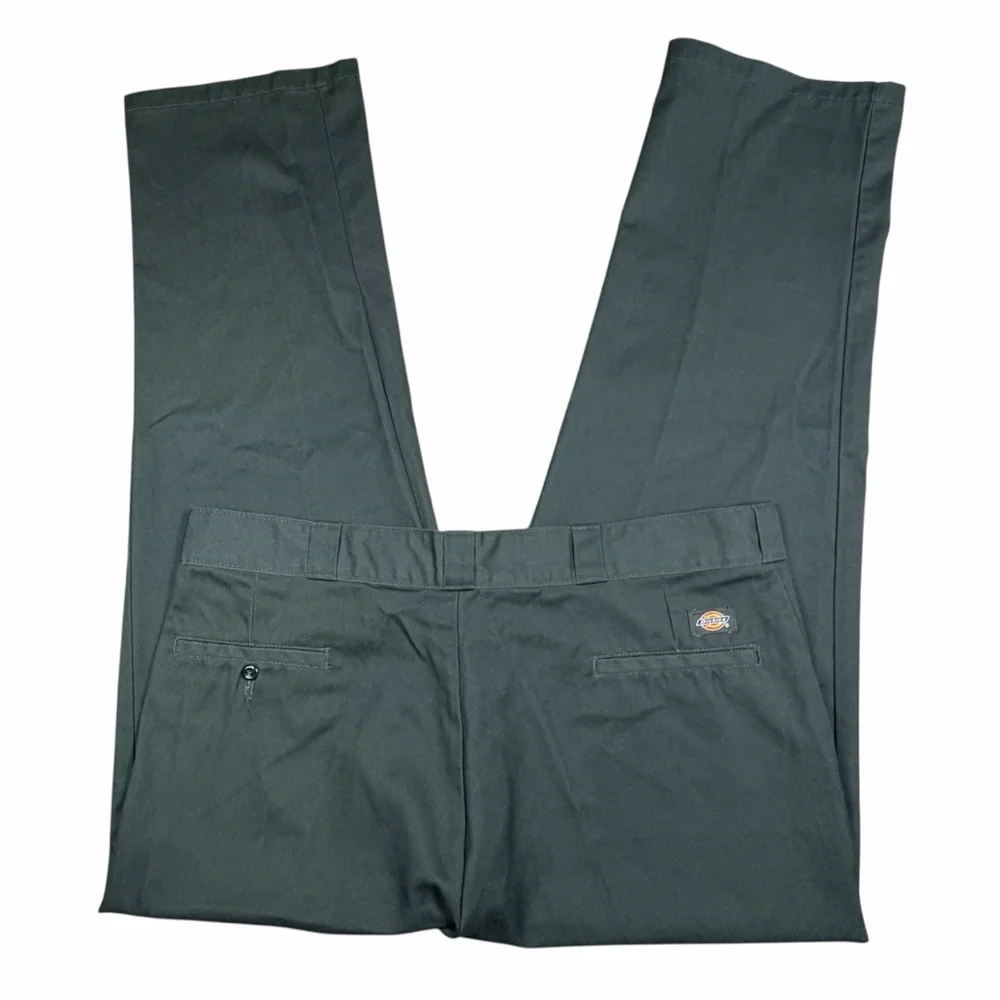 Dickies 874 Olive Green Original Fit Work Pants - Size 42x32